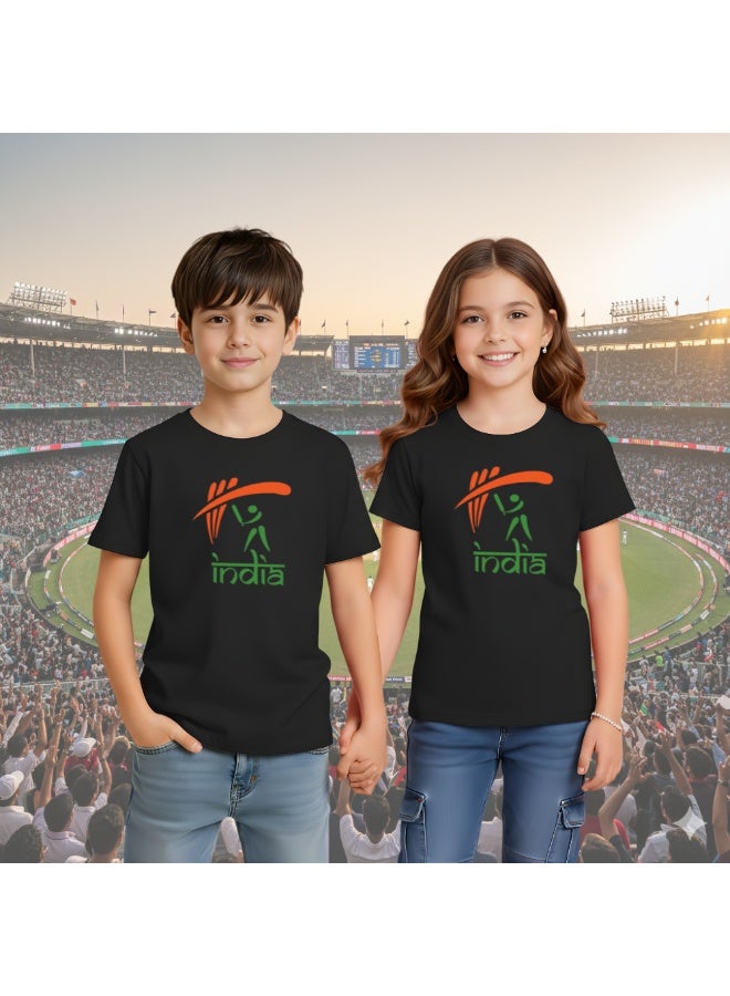 India Cricket World Fans Tshirts Supporting The India Jersey Tshirts For Men,Women ,Kids To Win The Cup - Image 4